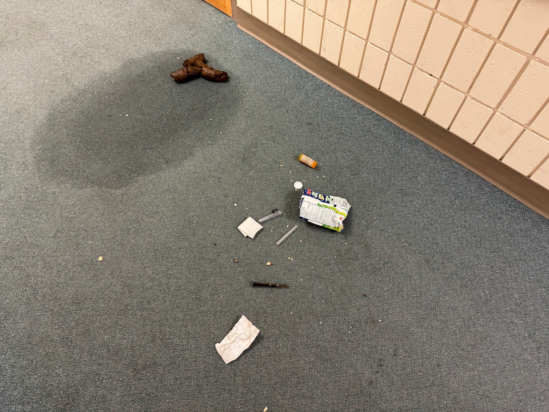 Biohazard carpet cleanout